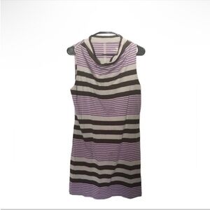 Patagonia striped purple brown dress